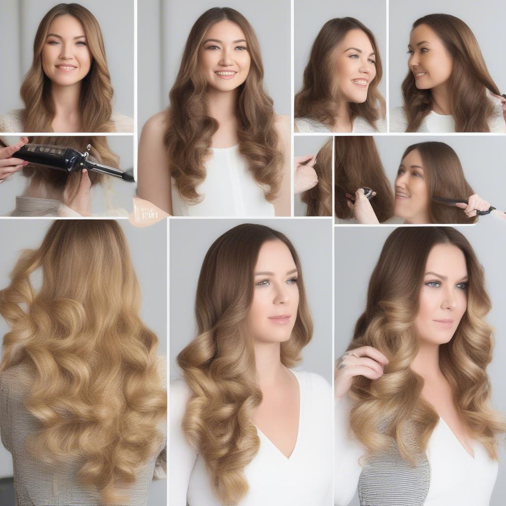 Step-by-Step Guide on Using the Anh Co Tran Curling Iron