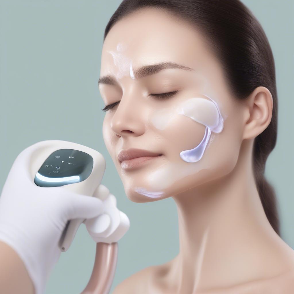 Safe and effective use of a facial therapy machine