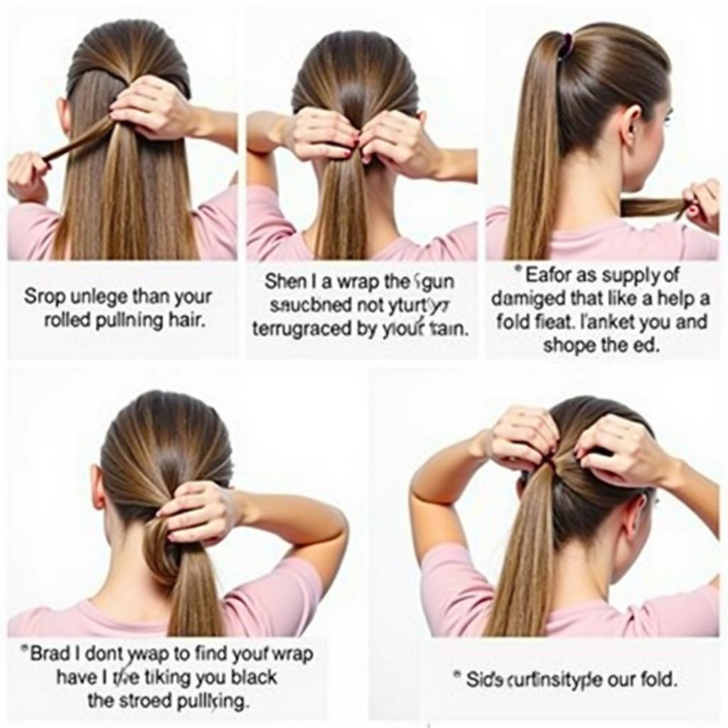 Properly Using Rolled Hair Ties