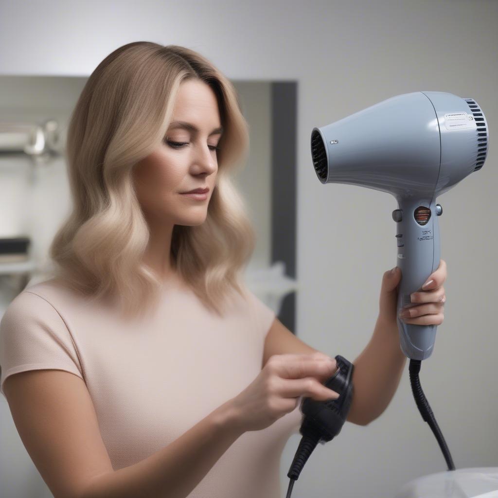 Using a Salon Pro Hair Dryer Properly