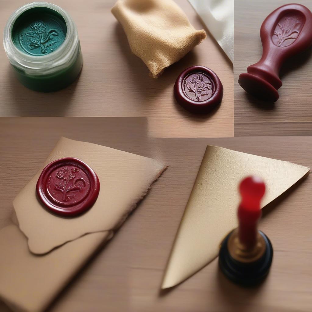 Using Sealing Wax Sticks