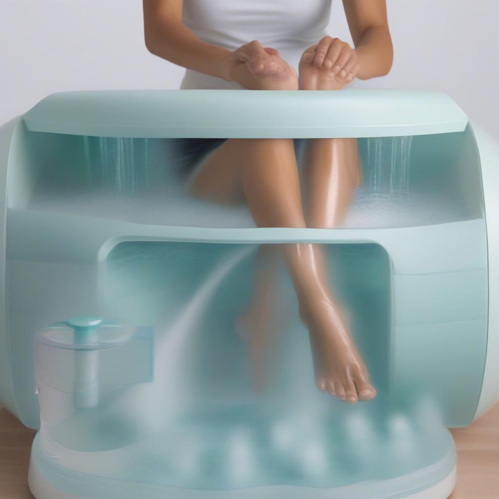 How to use a warm water massage roller