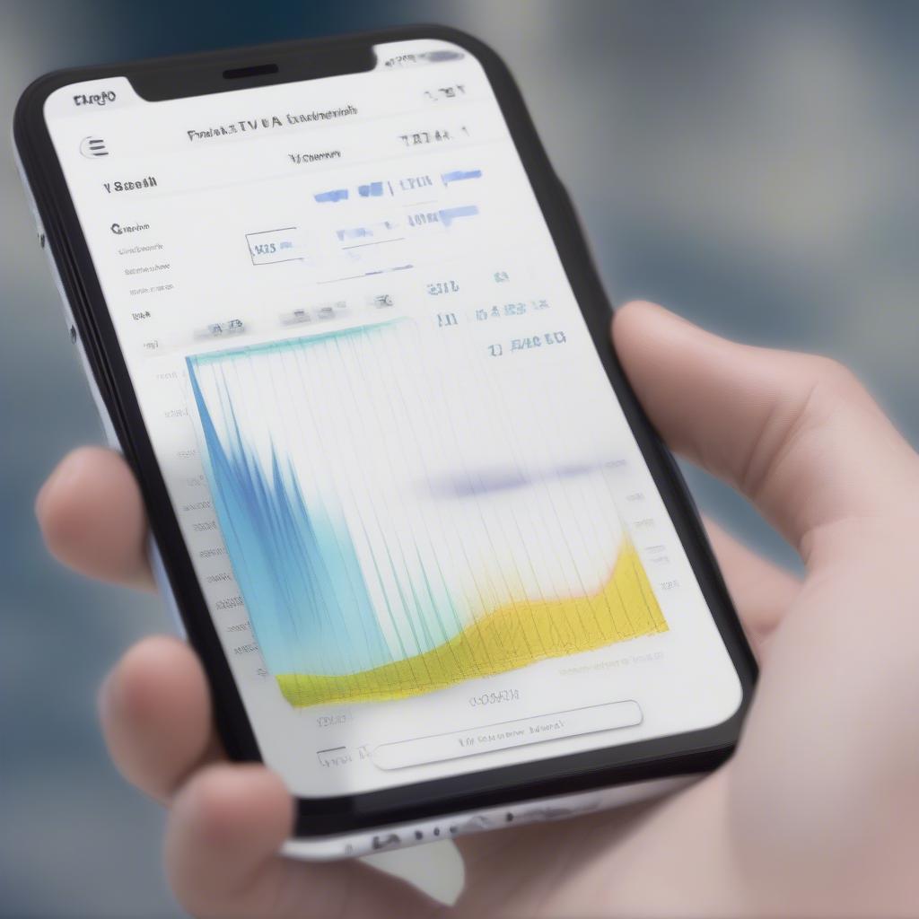 Smartphone App Interface Displaying UV Exposure Data from a Patch