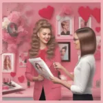 Valentine's Day Hair Salon Consultation