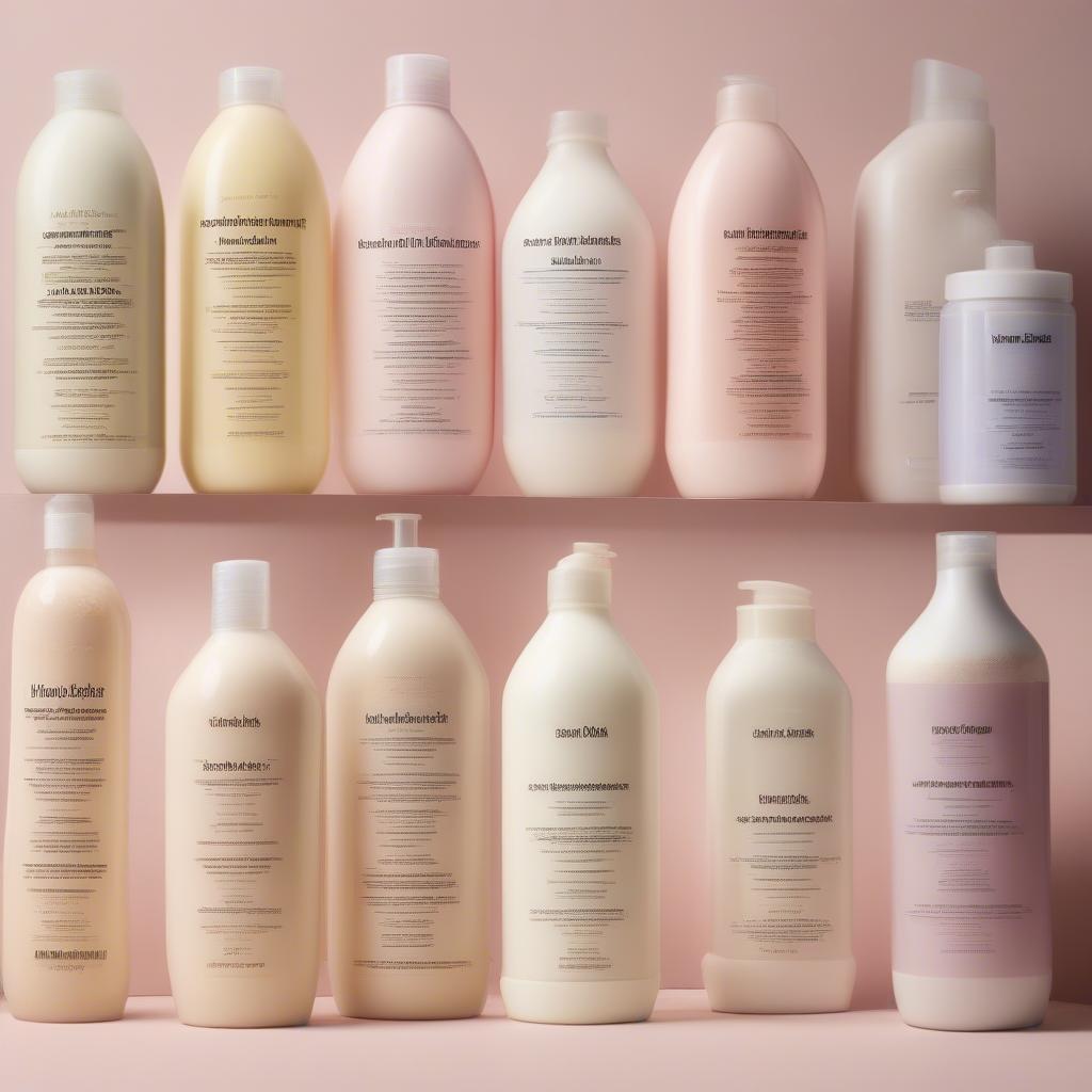 Different Conditioner Milkshakes for Different Hair Types