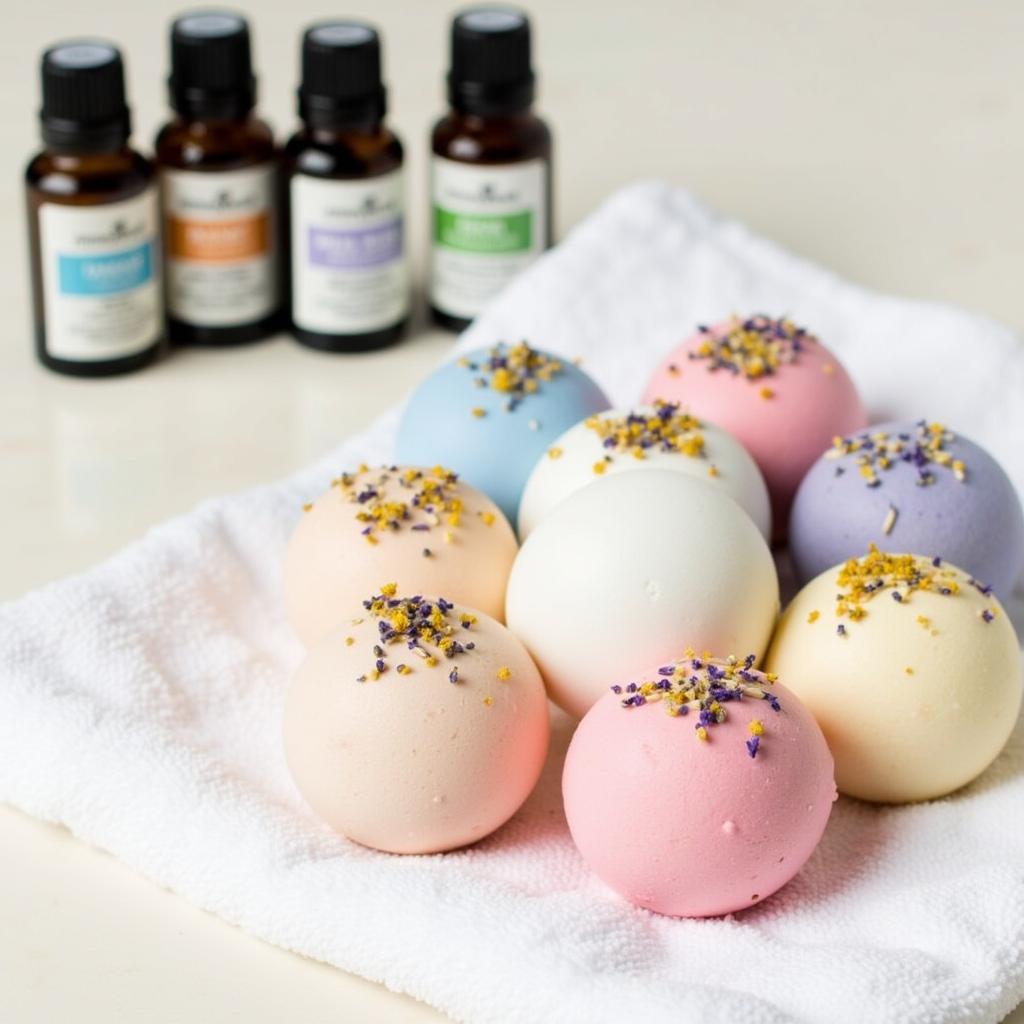 Different types of sinus shower bombs