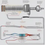 Vibrating Curling Iron Technology Diagram