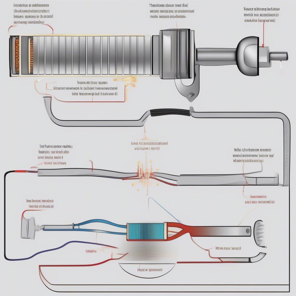 Vibrating Curling Iron Technology Diagram