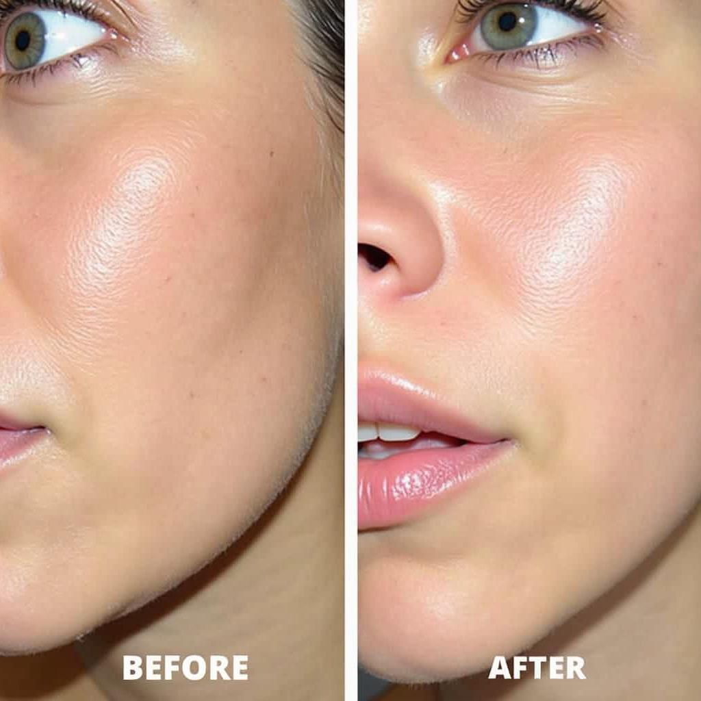 Vipstick Serum Before and After Results