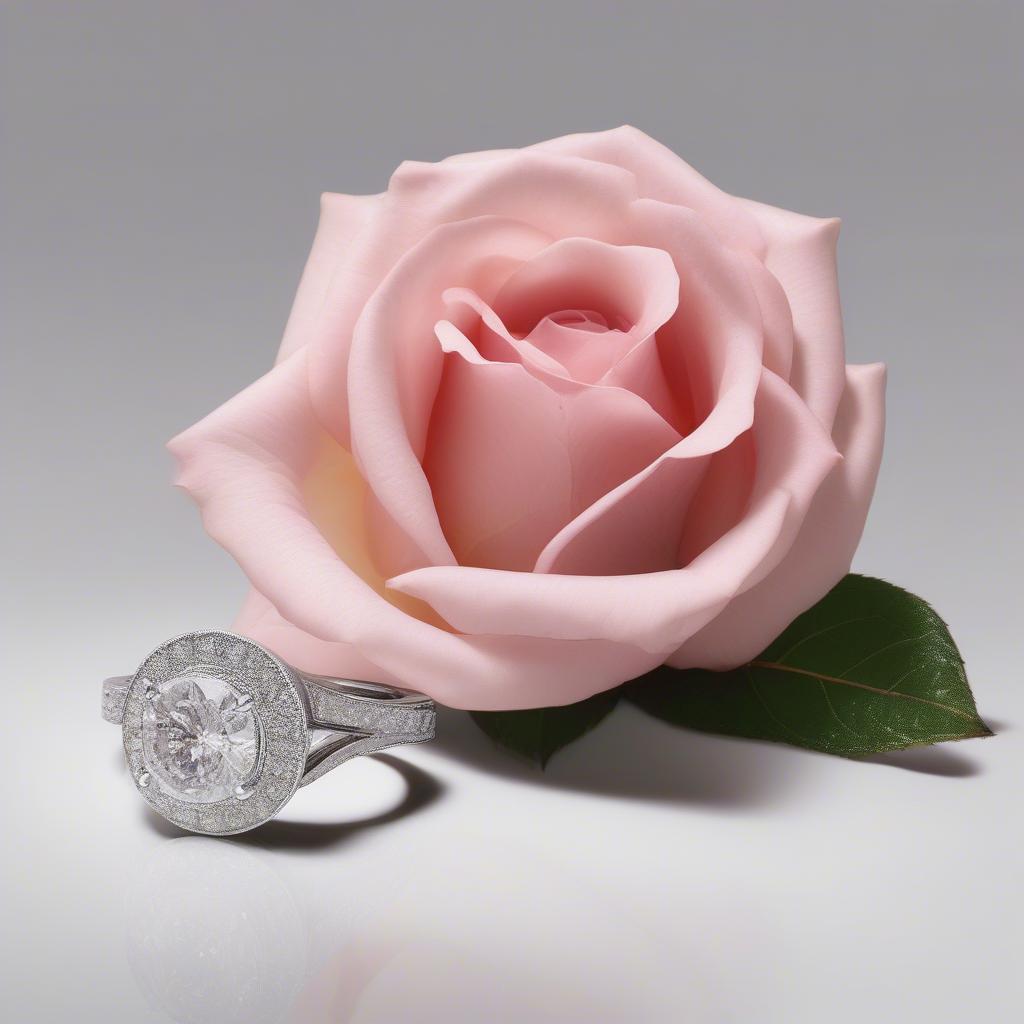 Virgo's Perfect Rose and Small Diamond