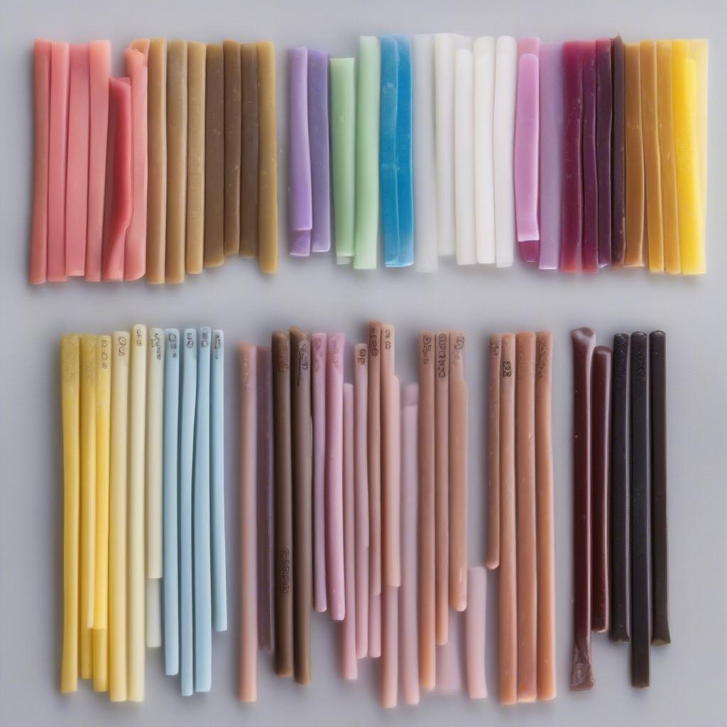 Variety of Wax Sticks