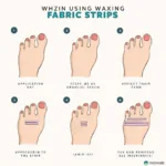 Steps to Waxing with Fabric Strips