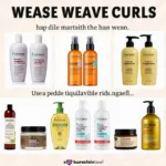 Hair Care Products for Weave Curls