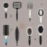 Different Types of Wet Brush Scalp Massagers