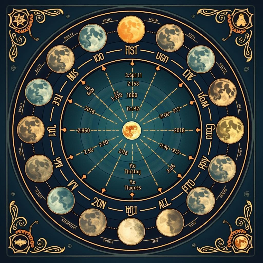 Wiccan Moon Calendar