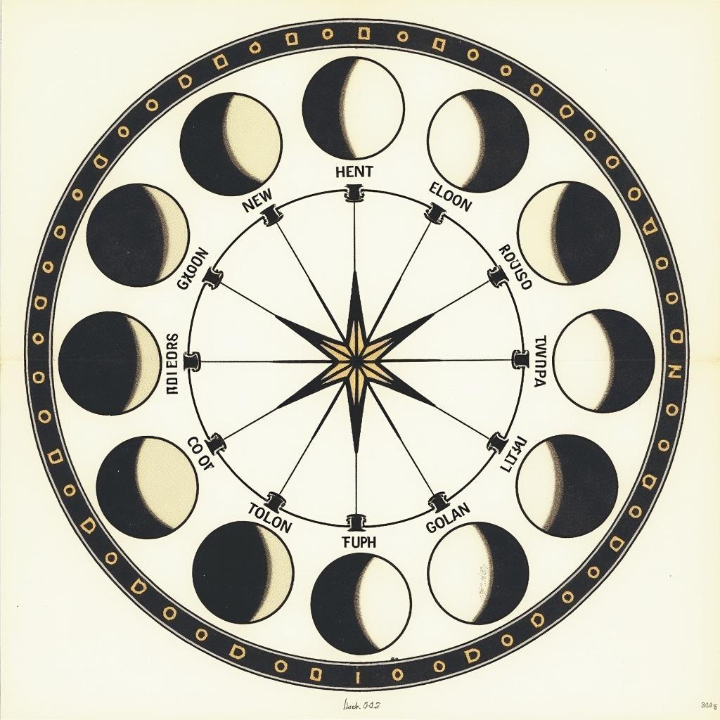 Wiccan Moon Phases Chart