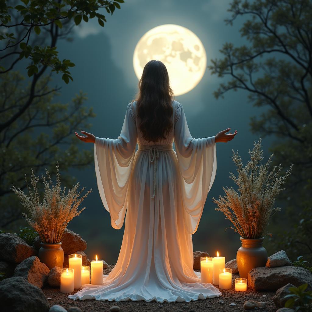 Wiccan Moon Ritual