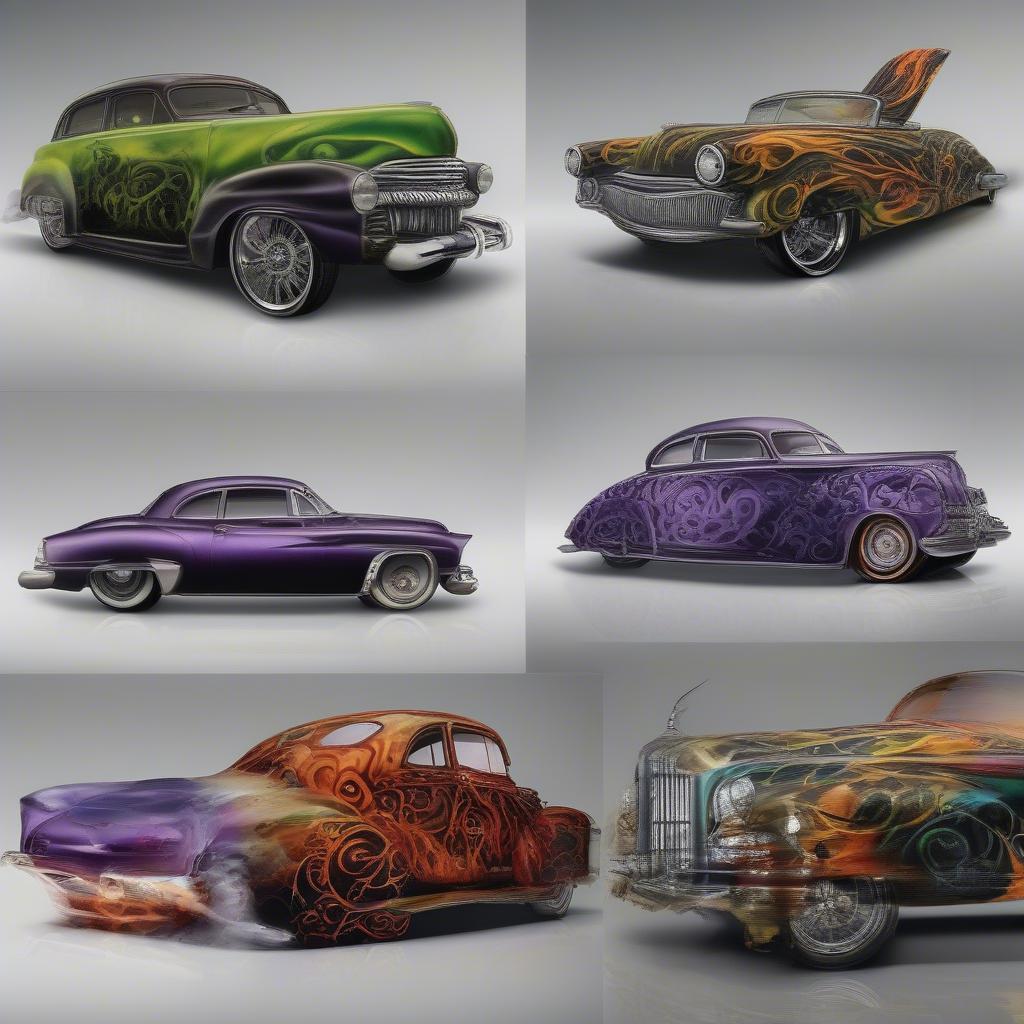 Applications of Wicked Airbrush Paint