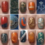 Zodiac Inspired Nail Art Designs