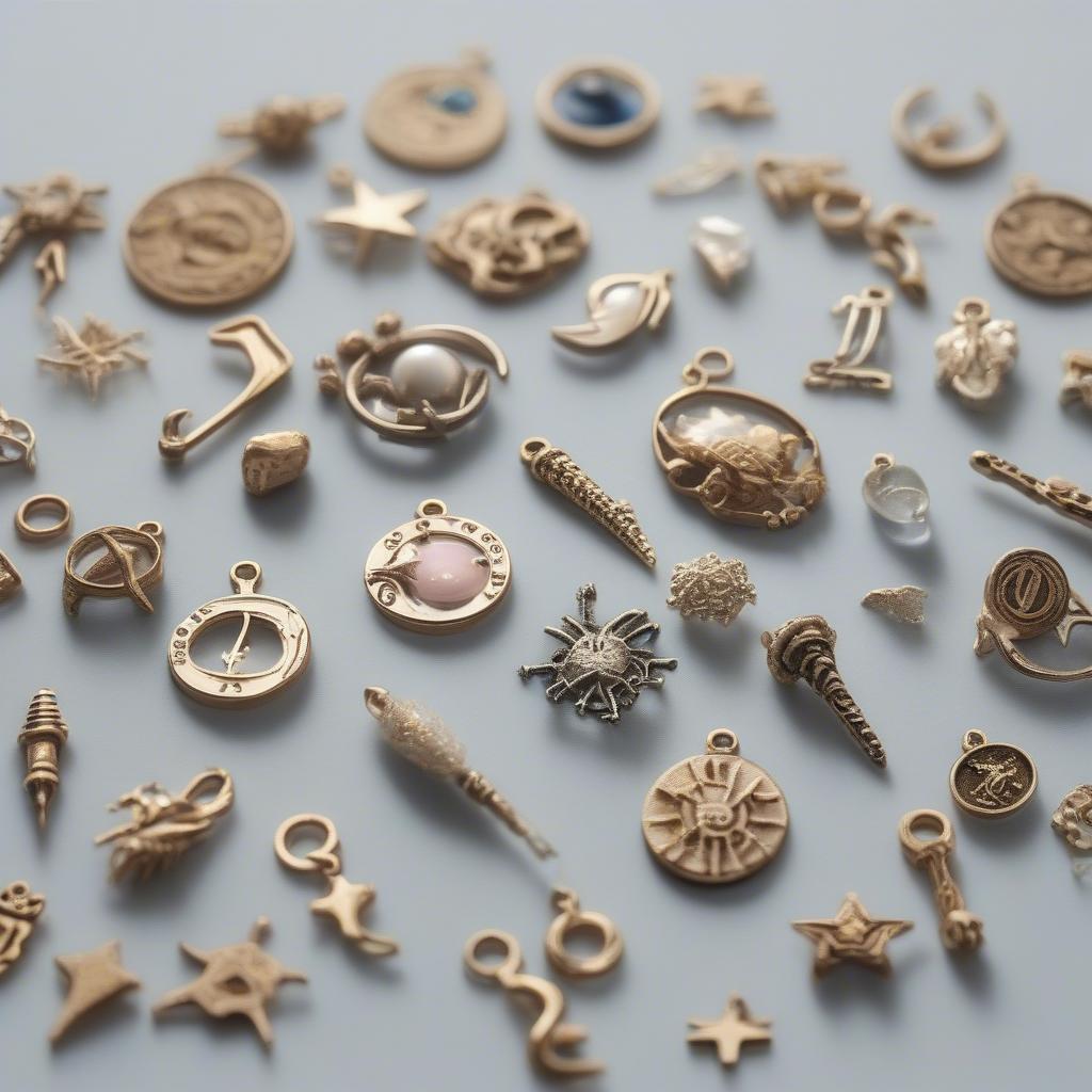 Choosing Zodiac Nail Charms