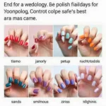 Zodiac Nail Polish Meme Connecting Nail Colors to Astrological Signs