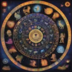 Zodiac Wheel with Astrological Signs