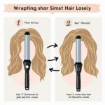 Creating Loose Waves with a 1.5 Inch Curling Iron