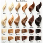 24 Hair Color Chart