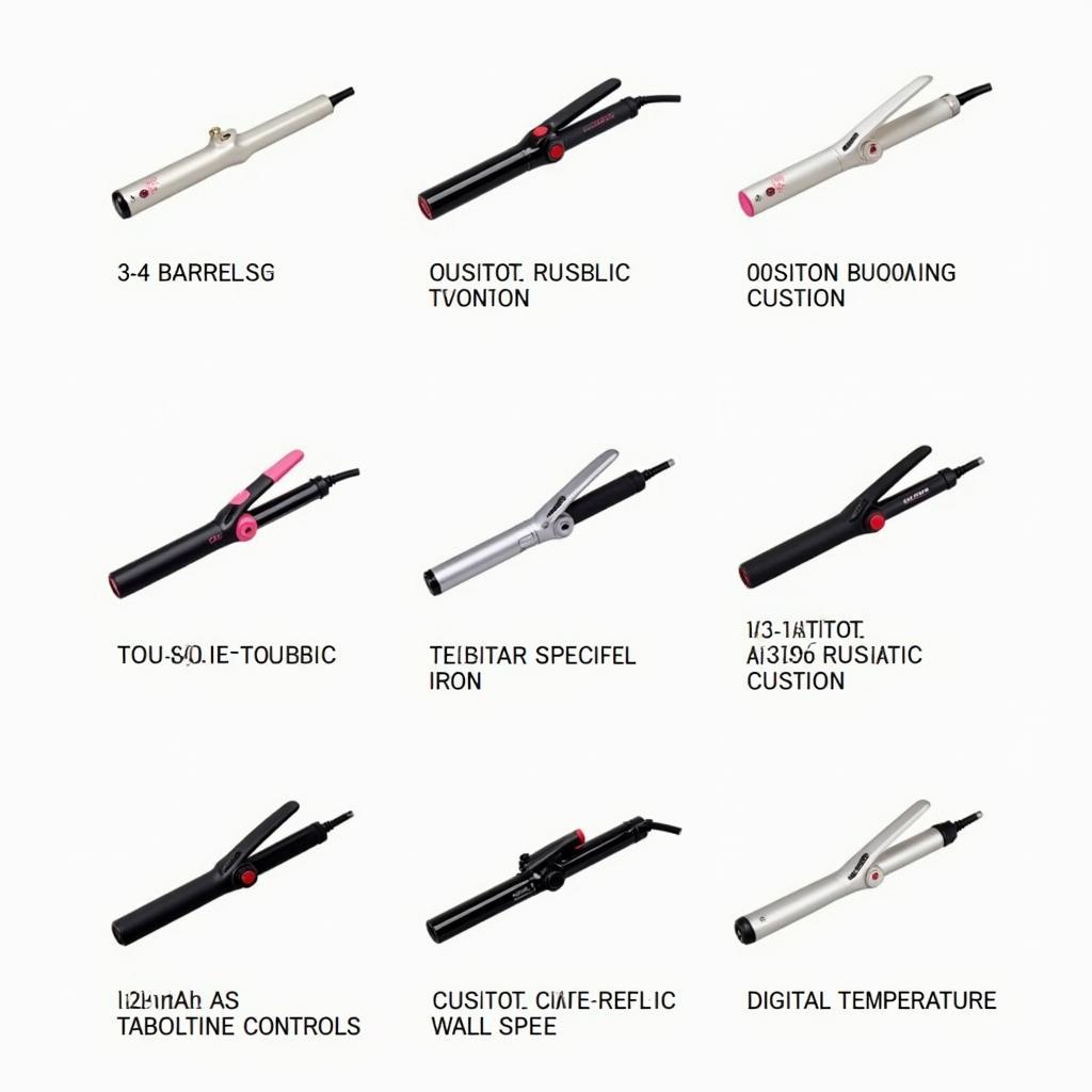 Different Types of 3 4 Inch Curling Irons