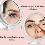 5X Magnification Makeup Mirror for Eyebrows