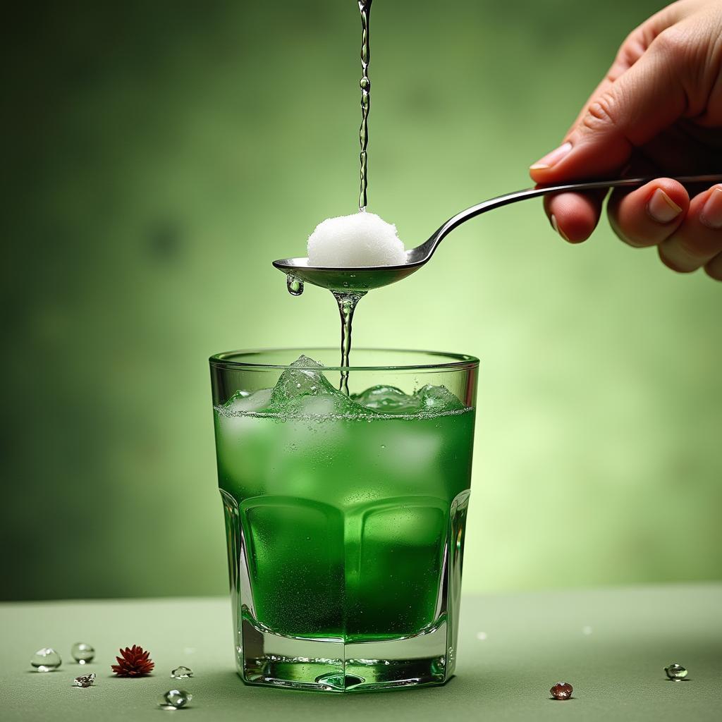 Traditional Absinthe Preparation