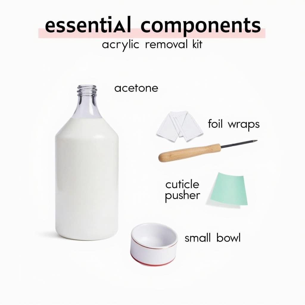 Acrylic Nail Removal Kit Essentials