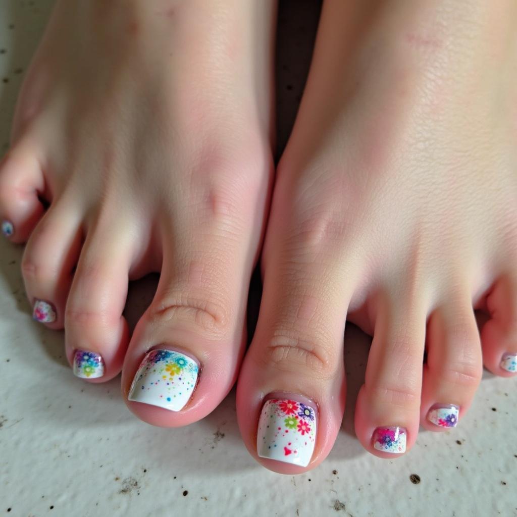 Advanced Pedi Art Techniques: Ombre, Water Marbling, and Stamping