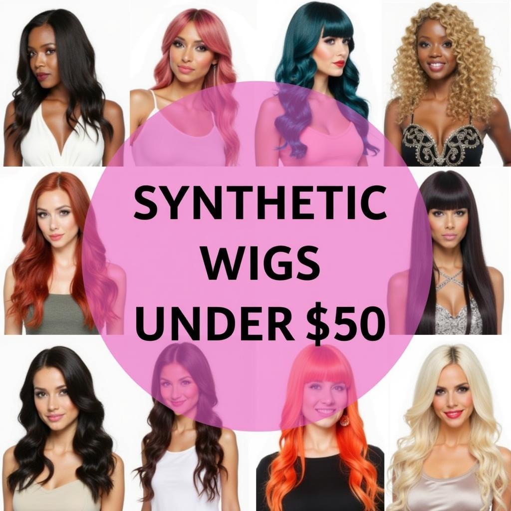 Affordable Synthetic Wigs Under $50