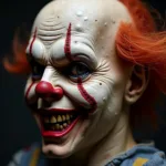 Replica of Twisty the Clown's mask