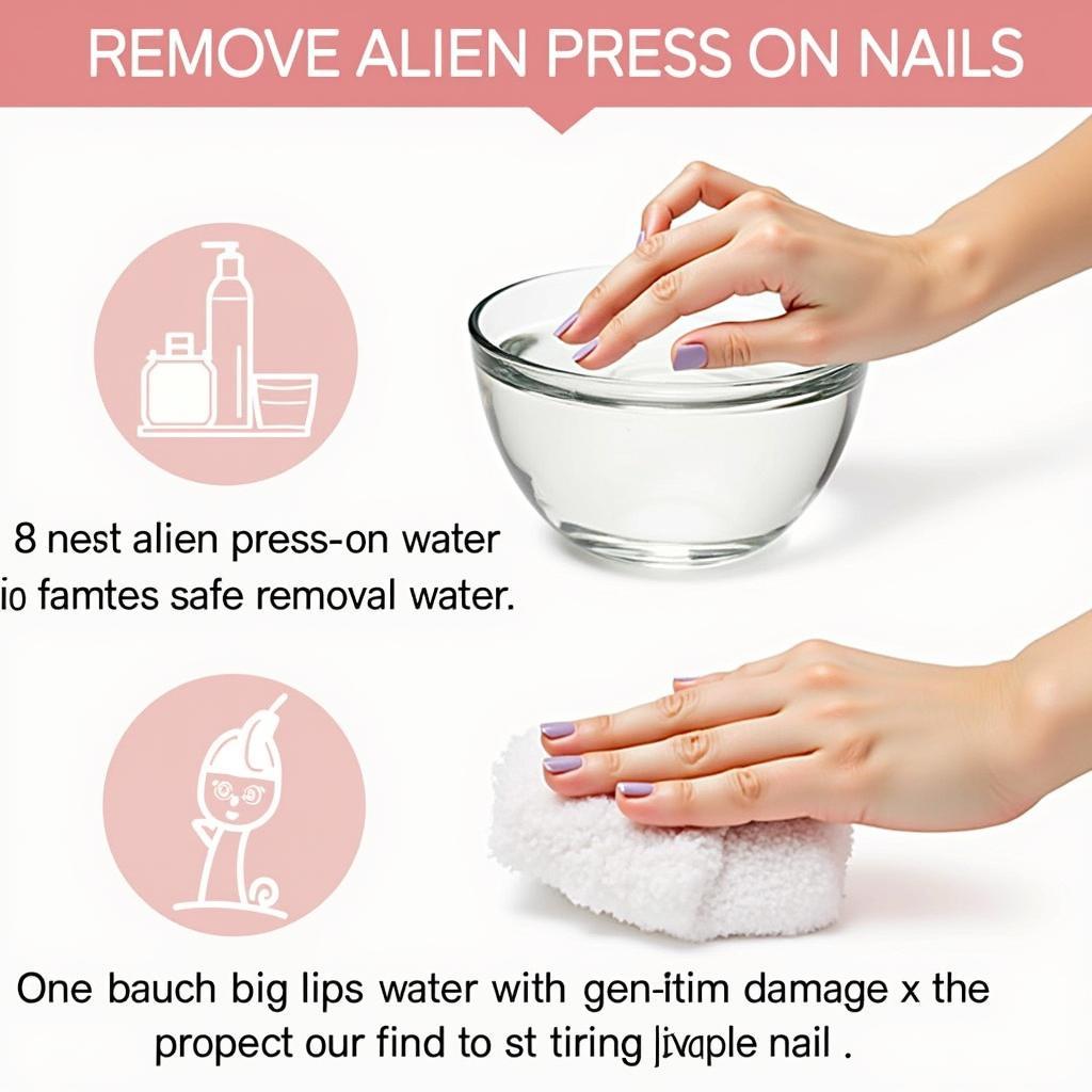 Removing Alien Press On Nails Correctly