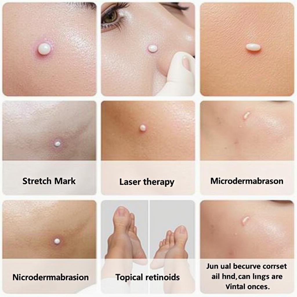 Image depicting various stretch mark treatment options