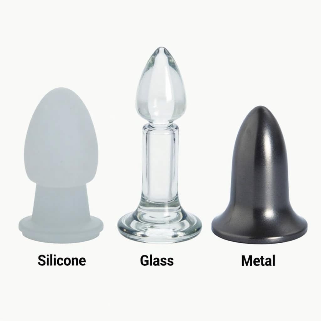 Anal Plug Materials: Silicone, Glass, and Metal