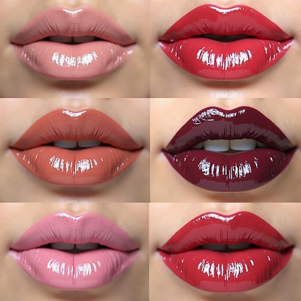 Anastasia New Liquid Lipstick Swatches on Diverse Skin Tones