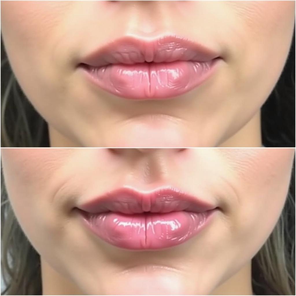 Angelic Lip Filler Before & After