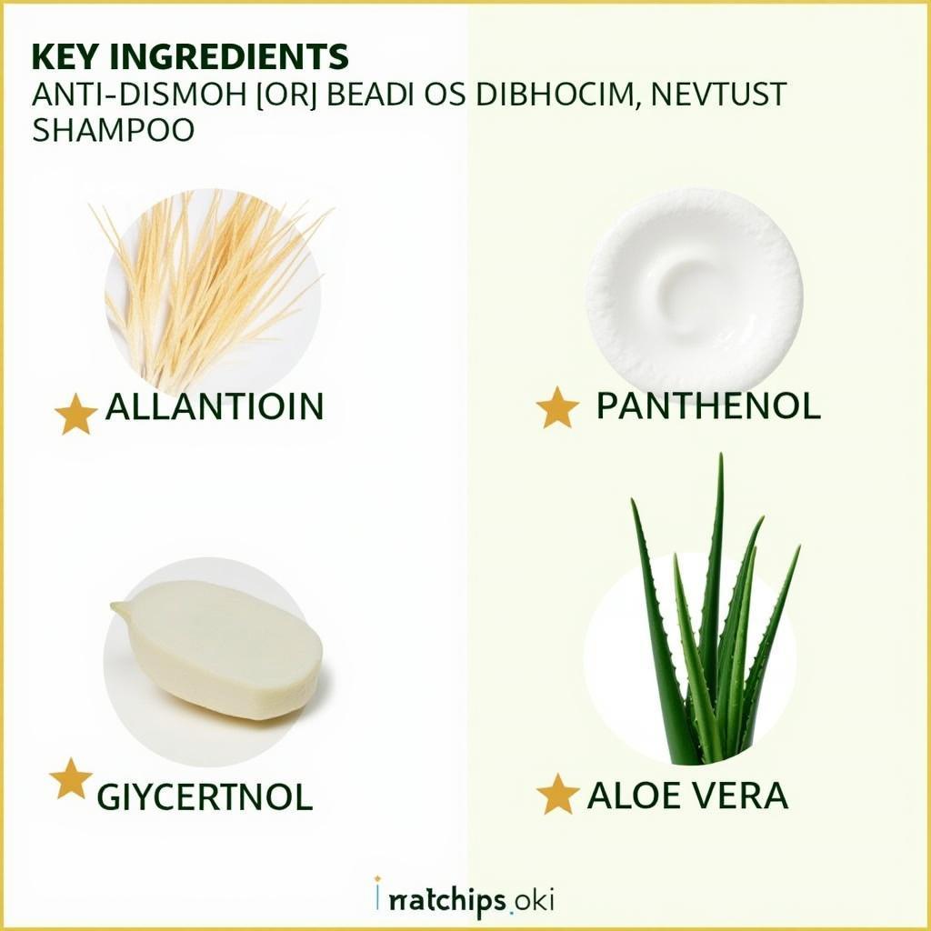 Key Ingredients in Anti-Discomfort Shampoo