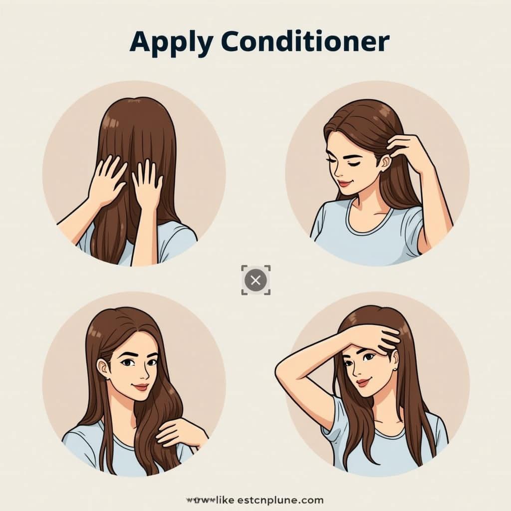 Correct Conditioner Application