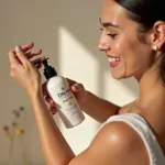 Applying Dream Dream Olive Oil Body Lotion