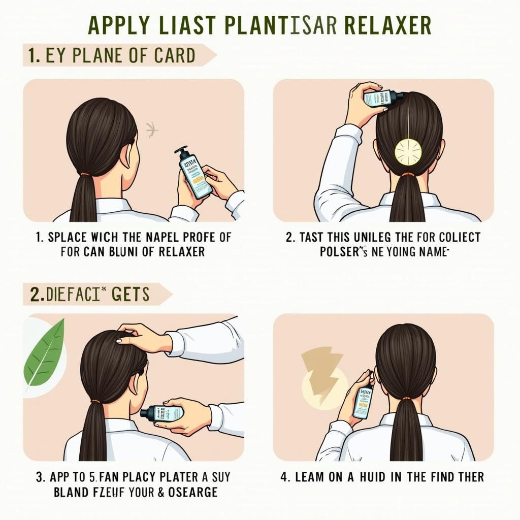 Applying a Plant-Based Relaxer