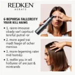 Applying Redken 08 Aerate Mousse