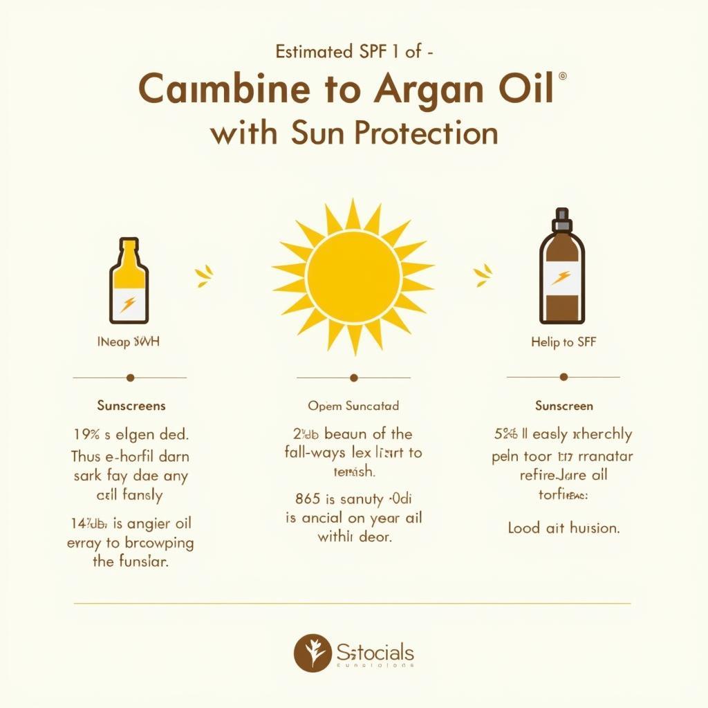 Argan oil's SPF protection levels