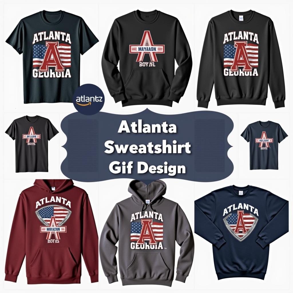 Atlanta Georgia Sweatshirt Gift Ideas