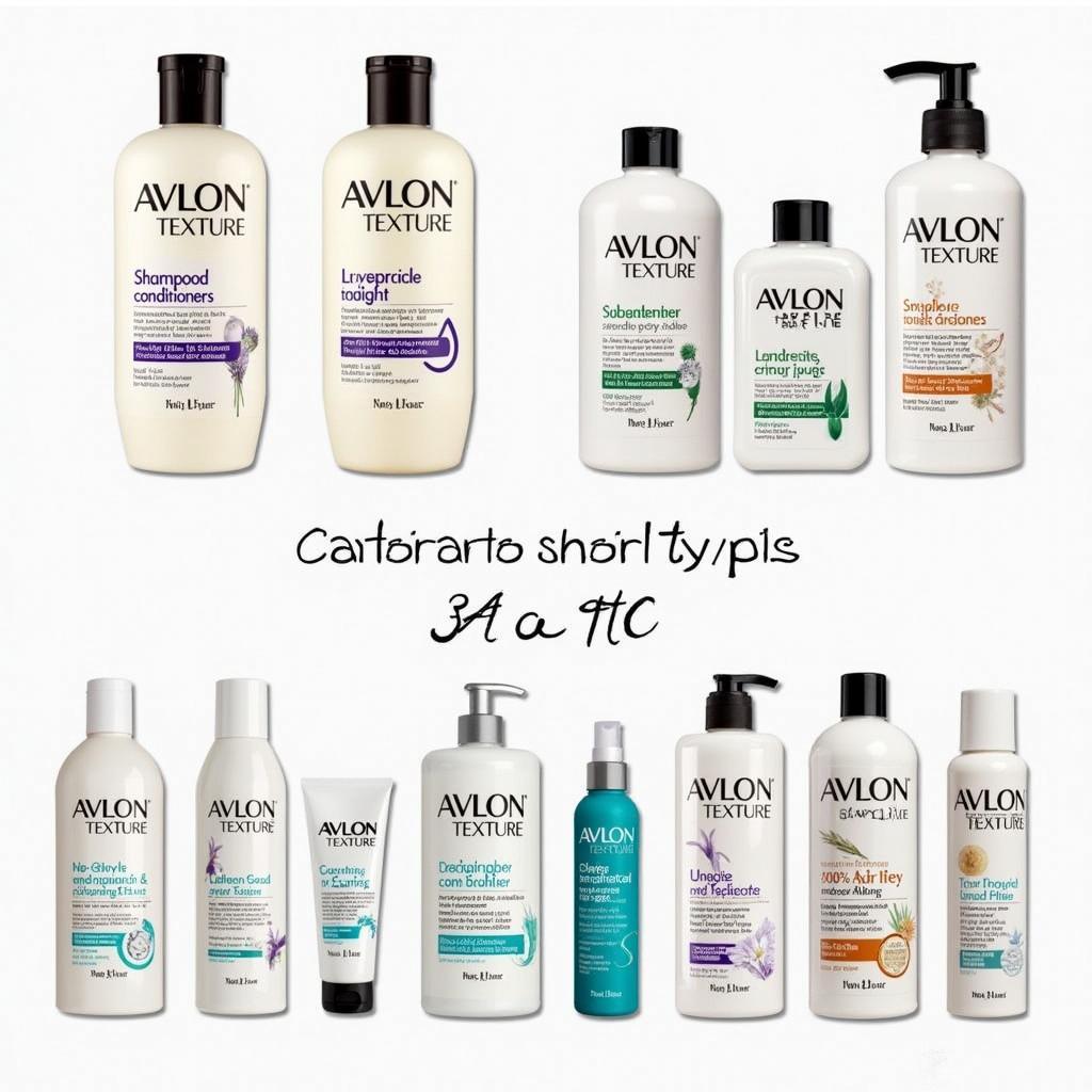 Avlon Texture Products for Different Hair Types