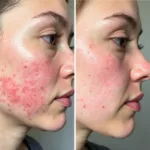 Before and After Azelaic Acid for PIE Treatment