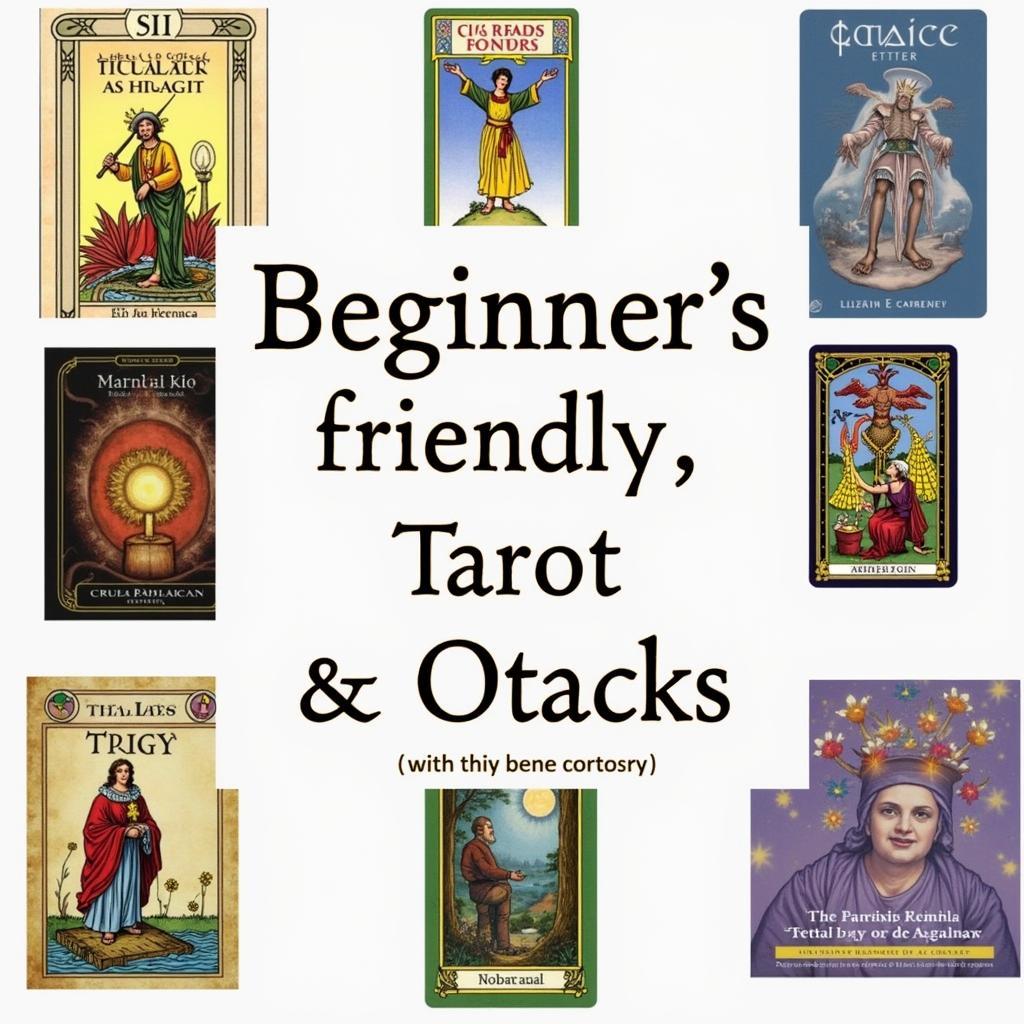 Beginner-Friendly Oracle and Tarot Decks